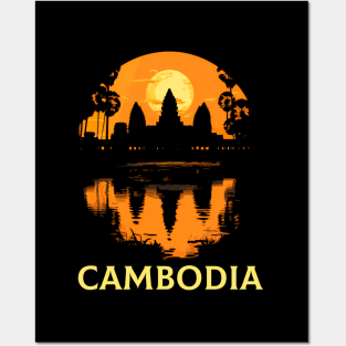 Angkor Wat Cambodian Khmer Cambodian Posters and Art